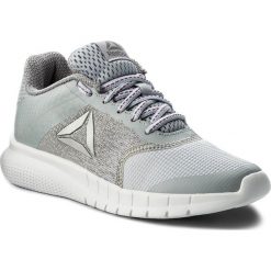 Buty Reebok - Instalite Run CN0855 Gry/Shdw/Aubrgn/Wht/Slvr. Szare buty do biegania damskie Reebok, z materiału. W wyprzedaży za 189,00 zł.