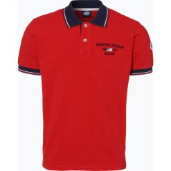 North Sails - Męska koszulka polo, czerwony. Czerwone koszulki polo męskie marki North Sails, m. Za 329,95 zł.