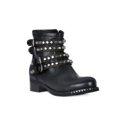 Botki damskie: Botki Juice Shoes TACCO BLACK
