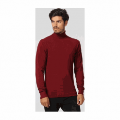 William de Faye męski sweter WFM12_1 XL burgund. Czerwone swetry męskie xl, z kaszmiru, z golfem. Za 249,00 zł.