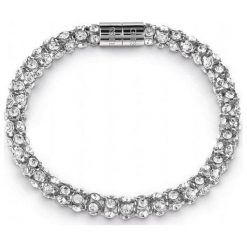 Guess Damski Błyszczące Bransoletka ubb28055. Szare bransoletki damskie marki Guess. W wyprzedaży za 301,00 zł.