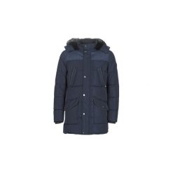 Kurtki ocieplane Guess WINTER PUFFA. Niebieskie kurtki męskie Guess, s, z aplikacjami, bez kaptura. Za 1029,00 zł.