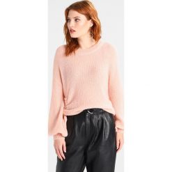 Swetry klasyczne damskie: Selected Femme SFRIVEA ONECK Sweter sepia rose