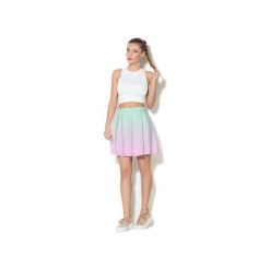Spódnica CP-013 62. Szare spódniczki damskie Colour pleasure, na lato, xl, bez wzorów, z dzianiny, krótkie, mini. Za 99,00 zł.