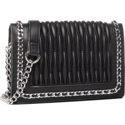 Torebka DEEZEE - RC18118 Black. Czarne torebki klasyczne damskie DeeZee, bez wzorów, ze skóry ekologicznej, wizytowe, bez dodatków. Za 89,99 zł.