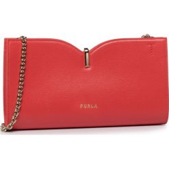 Torebka FURLA - Ribbon 1064015 B BZZ0 ARE Fuoco h. Czerwone torebki klasyczne damskie Furla, bez wzorów, ze skóry, eleganckie, bez dodatków. Za 1129,00 zł.