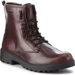 Trapery GEOX - J Casey G. K J5420K 000CN C7357 D Dk Burgundy. Czerwone śniegowce dziewczęce Geox, bez zapięcia. W wyprzedaży za 269,00 zł.
