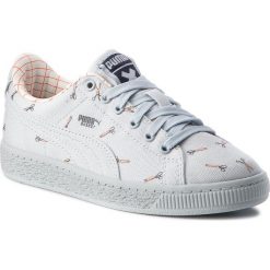 Sneakersy PUMA - X Tc Basket Cvs Ps 364559 01 Illusion Blue/Illusion Blue. Niebieskie półbuty dziewczęce Puma, na sznurówki. W wyprzedaży za 169,00 zł.