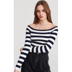 Sweter z odkrytymi ramionami - Wielobarwny. Swetry damskie Reserved, s, bez wzorów, bez rękawów, bez kaptura. Za 59,99 zł.