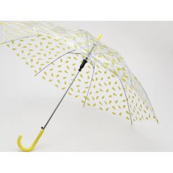 Parasol - Żółty. Żółte parasole Sinsay, bez wzorów. W wyprzedaży za 15,99 zł.