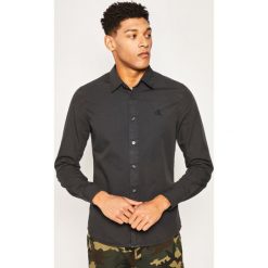 Koszula Calvin Klein Jeans J30J315224. Czarne koszule męskie Calvin Klein Jeans, m, bez wzorów, z bawełny, casualowe, bez kołnierzyka, bez rękawów. Za 299,00 zł.