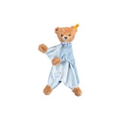 Przytulanki i maskotki: STEIFF Szmacianka/przytulanka Miś Schlaf-gut 30cm, kolor niebieski