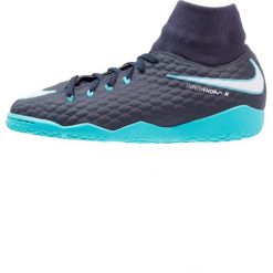 Buty sportowe męskie: Nike Performance HYPERVENOMX PHELON 3 DF IC Halówki obsidian/white/gamma blue/glacier blue