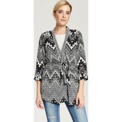 Kardigan w kolorze czarnym ze wzorem. Czarne swetry damskie Zabaione, Hailys, s, bez wzorów. W wyprzedaży za 49,95 zł.