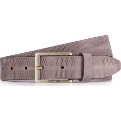 Pasek męski. Brązowe paski męskie Wittchen, w paski, ze skóry, eleganckie. W wyprzedaży za 139,90 zł.