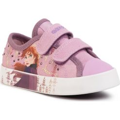 Trampki GEOX - J Ciak G. H J0204H 00010 C8005 M Pink. Różowe trampki dziewczęce Geox, ze skóry, na rzepy. Za 259,00 zł.