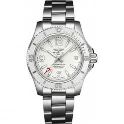 BREITLING ZEGAREK SUPEROCEAN A17316D21A1A1. Niebieskie zegarki damskie BREITLING, ze stali. Za 14690,00 zł.