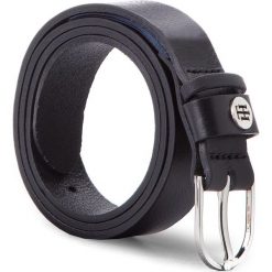Pasek Damski TOMMY HILFIGER - New Classic Belt 2.5 AW0AW05580 002. Czarne paski damskie TOMMY HILFIGER, w paski, ze skóry. Za 179,00 zł.