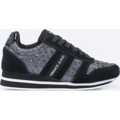 Versace Jeans - Buty. Szare buty sportowe damskie marki Versace Jeans, z gumy. W wyprzedaży za 359,90 zł.