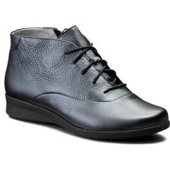 Botki MACIEJKA - 02737-01/00-5 Czarny. Niebieskie botki damskie skórzane marki Maciejka. W wyprzedaży za 199,00 zł.