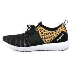 Trampki damskie slip on: Desigual Tenisówki Damskie Speed W 38 Czarny