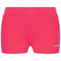 Szorty materiałowe EA7 Emporio Armani 3GTS61 TJ31Z 1456. Różowe szorty damskie EA7 Emporio Armani, xs, bez wzorów, z elastanu. W wyprzedaży za 189,00 zł.
