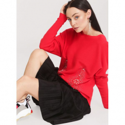 Czerwony Sweter Beyond Doubt. Czerwone swetry klasyczne damskie other, l. Za 89,99 zł.