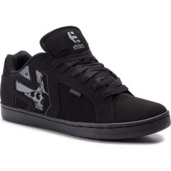 Sneakersy ETNIES - Metal Mulisha Fader 2 4107000522 Black/Black/Black 004. Czarne sneakersy męskie Etnies, na co dzień, bez wzorów, ze skóry ekologicznej, eleganckie, bez zapięcia. Za 349,00 zł.