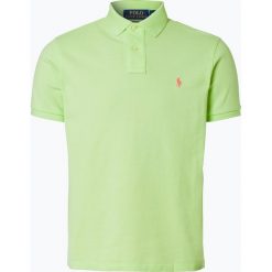 Polo Ralph Lauren - Męska koszulka polo, żółty. Żółte koszulki męskie Polo Ralph Lauren, s, bez wzorów, z bawełny, klasyczne, polo, z krótkim rękawem, krótkie. Za 299,95 zł.