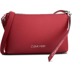 Torebka CALVIN KLEIN - Neat Ew Crossbody K60K604418 626. Czerwone listonoszki damskie marki Calvin Klein, ze skóry ekologicznej. Za 449,00 zł.