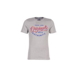 T-shirty z krótkim rękawem Jack Jones JORQUINN. Szare t-shirty męskie Jack & Jones, s, bez wzorów, bez kołnierzyka, krótkie. Za 87,20 zł.