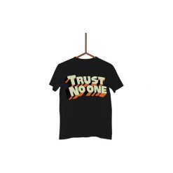 Koszulka Trust No one Męska. Białe koszulki męskie Failfake, s, bez wzorów, bez kołnierzyka. Za 130,00 zł.
