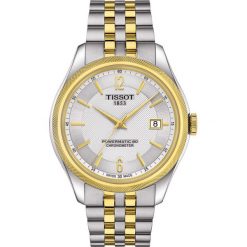 PROMOCJA ZEGAREK TISSOT BALLADE T108.408.22.037.00. Szare zegarki męskie marki TISSOT, ze stali. W wyprzedaży za 3960,00 zł.