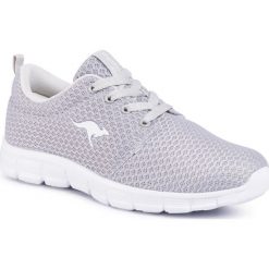 Sneakersy KANGAROOS - Woba Light 39081 000 2004 Vapor Grey. Szare półbuty damskie KangaROOS, z tworzywa sztucznego. W wyprzedaży za 139,00 zł.