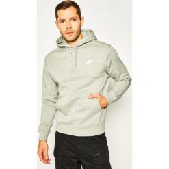 Bluza NIKE Nsw Club Hoodie BV2654. Szare bluzy męskie Nike, m, bez wzorów, z bawełny, bez kołnierzyka, bez rękawów, bez kaptura. Za 209,00 zł.