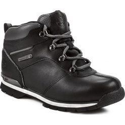 Trapery Timberland Splitrock2 Hiker Blk 9693R/TB09693R0011. Czarne buty trekkingowe damskie Timberland, bez obcasa, bez zapięcia. W wyprzedaży za 289,00 zł.