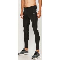 Adidas Performance - Legginsy. Czarne spodnie męskie adidas Performance, s, bez wzorów, z elastanu. Za 149,90 zł.