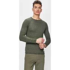 Only & Sons - Sweter. Czarne swetry męskie Only & Sons, xl, bez wzorów, z bawełny, z okrągłym kołnierzem, bez kaptura. W wyprzedaży za 59,90 zł.