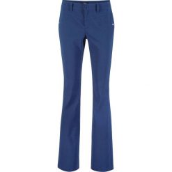 Spodnie wyszczuplające z bengaliny ze stretchem BOOTCUT bonprix kobaltowy. Niebieskie spodnie damskie bonprix. Za 69,99 zł.