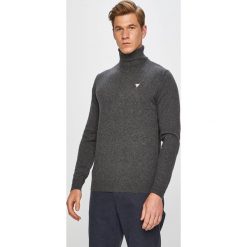 Guess Jeans - Sweter. Czarne swetry męskie Guess Jeans, m, z aplikacjami, z wiskozy. Za 319,90 zł.