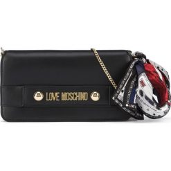 Love Moschino Cross body bag Czarny. Czarne torebki klasyczne damskie w paski, z materiału. Za 738,95 zł.