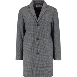 Płaszcze męskie: Topman DOGTOOTH Płaszcz wełniany /Płaszcz klasyczny black