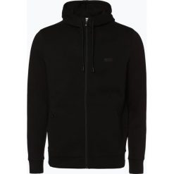 BOSS Athleisure - Męska bluza rozpinana – Saggy X, czarny. Czarne bluzy męskie BOSS Athleisure, m, bez wzorów, sportowe, bez kołnierzyka, bez rękawów, bez kaptura. Za 649,95 zł.
