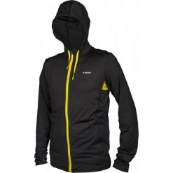 Bluzy męskie: Brugi Bluza męska 4HJD 500 Nero czarno-żółta r. XXL