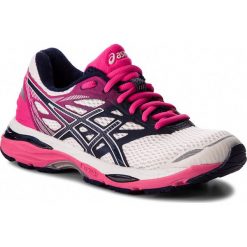 Buty sportowe damskie: Buty ASICS – Gel-Cumulus 18 T6C8N White/Indigo Blue/Hot Pink 0149
