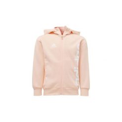 Bluzy dresowe Dziecko adidas Bluza z kapturem Little Kids Full Zip Hoodie. Różowe bluzy chłopięce marki Adidas, z dresówki, z kapturem. Za 139,00 zł.