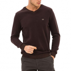 Sweter w kolorze brązowym. Brązowe swetry klasyczne męskie GALVANNI, l. W wyprzedaży za 159,95 zł.