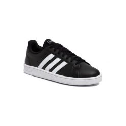 ADIDAS GRAND COURT BASE EE7900. Czarne buty sportowe męskie Adidas, z materiału. Za 199,99 zł.