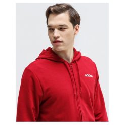 Adidas Bluza E Pln Fz Ft , czerwony, rozmiar XL. Czerwone bluzy męskie Adidas, xl, bez wzorów, z bawełny, klasyczne, z kapturem, bez rękawów, z kapturem. W wyprzedaży za 179,99 zł.