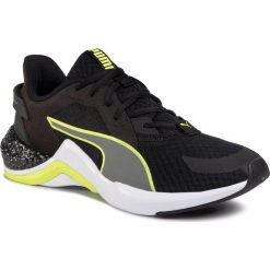 Buty PUMA - Hybrid Nx Ozone 193384 08 Blk/White/Fizzy Yellow/Gray. Czarne buty sportowe męskie Puma, z tworzywa sztucznego, bez zapięcia, do biegania. Za 399,99 zł.